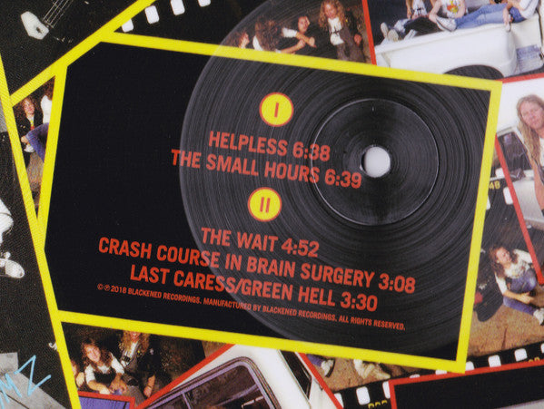 Metallica : The $5.98 E.P. - Garage Days Re-Revisited (12",EP,Limited Edition,Picture Disc,Reissue,Remastered)