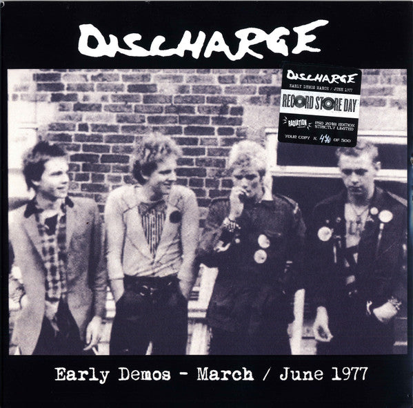 Discharge : Early Demos - March / June 1977 (LP,Record Store Day,Compilation,Limited Edition,Numbered,Reissue)