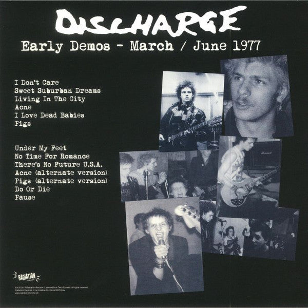 Discharge : Early Demos - March / June 1977 (LP,Record Store Day,Compilation,Limited Edition,Numbered,Reissue)