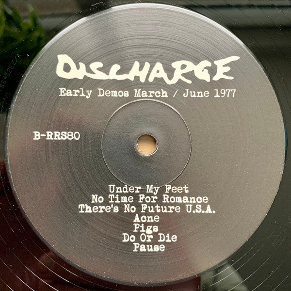 Discharge : Early Demos - March / June 1977 (LP,Record Store Day,Compilation,Limited Edition,Numbered,Reissue)