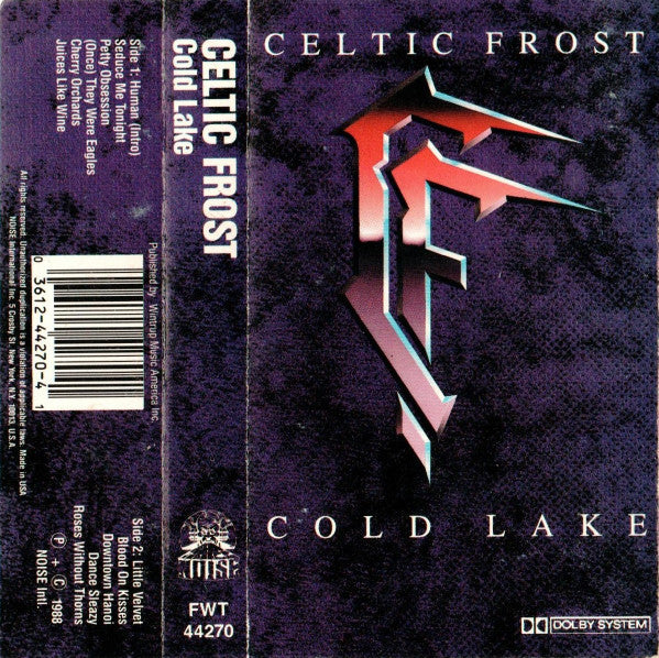 Celtic Frost : Cold Lake (Album)