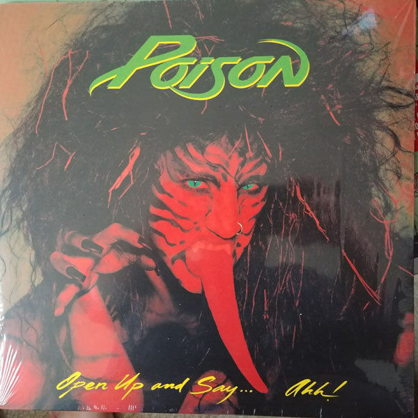 Poison (3) : Open Up and Say...Ahh! (LP,Album,Reissue)