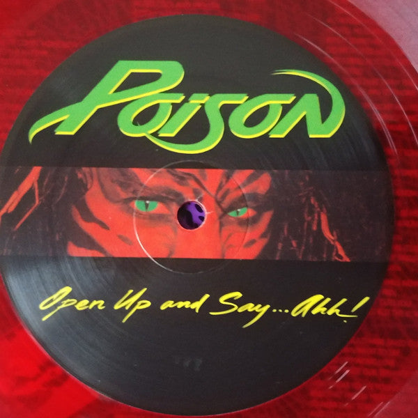 Poison (3) : Open Up and Say...Ahh! (LP,Album,Reissue)