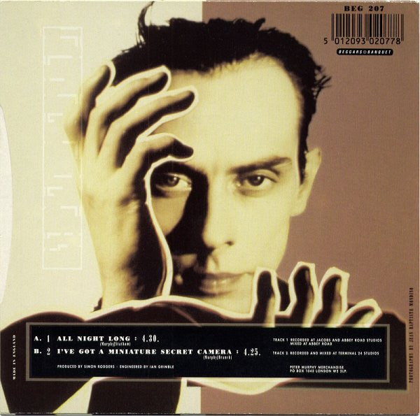 Peter Murphy : All Night Long (7",45 RPM,Single,Stereo)