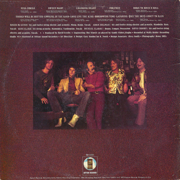 Gene Clark, Chris Hillman, David Crosby, Roger McGuinn, Michael Clarke : Byrds (LP,Album,Stereo)