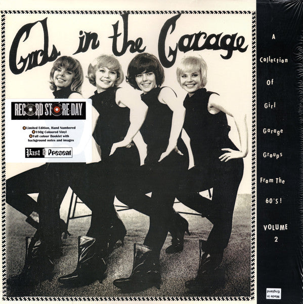 Various : Girls In The Garage Vol. 2 (LP,Compilation,Limited Edition,Numbered,Reissue)