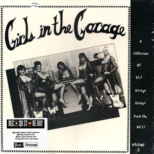 Various : Girls In The Garage Vol.3 (LP,Compilation,Limited Edition,Numbered,Reissue)