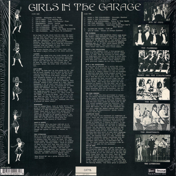 Various : Girls In The Garage Vol.3 (LP,Compilation,Limited Edition,Numbered,Reissue)