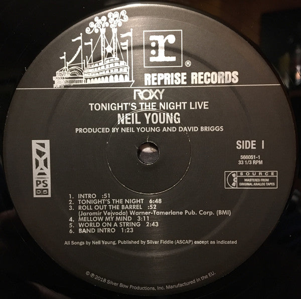 Neil Young : Roxy (Tonight's The Night Live) (LP)