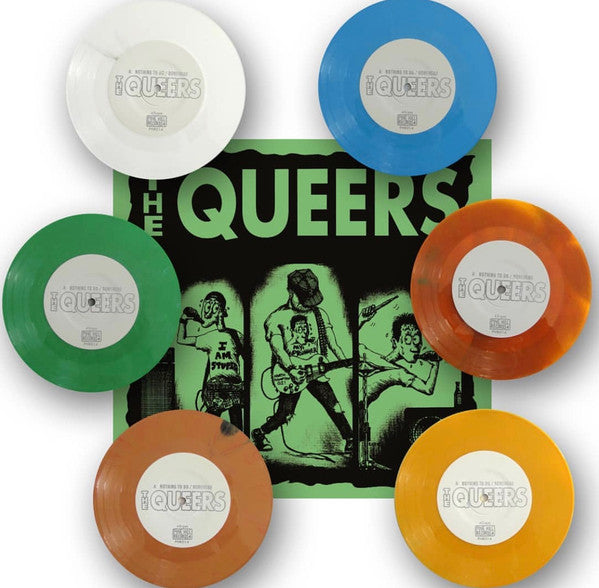 Queers, The : Too Dumb To Quit (7",EP,Reissue)