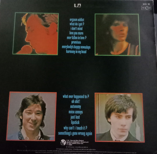 Buzzcocks : Singles Going Steady (LP,Compilation,Reissue)