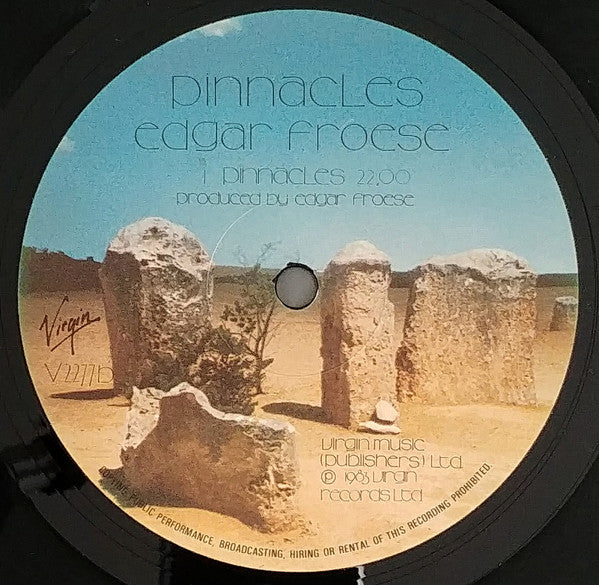 Edgar Froese : Pinnacles (LP,Album)