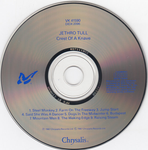 Jethro Tull : Crest Of A Knave (Album)