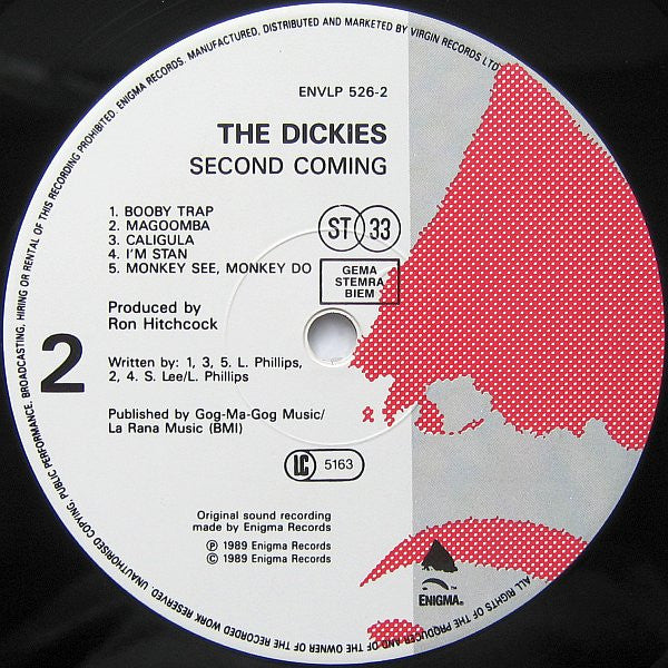 Dickies, The : Second Coming (LP,Album)
