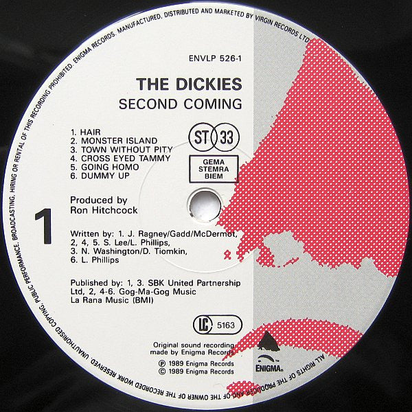 Dickies, The : Second Coming (LP,Album)