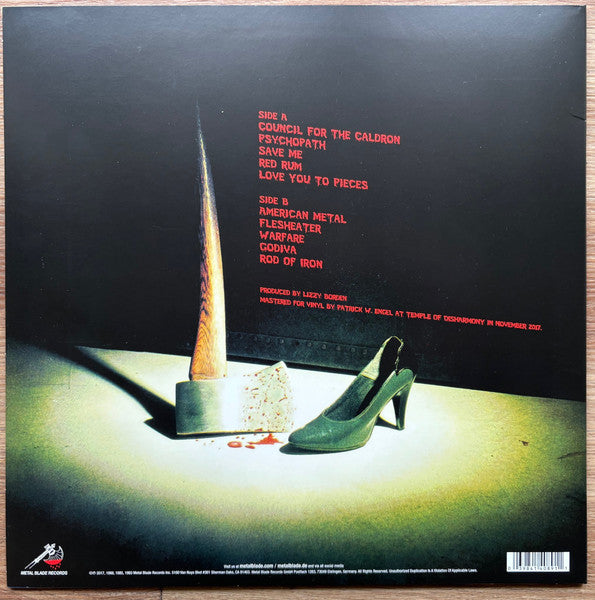 Lizzy Borden : Love You To Pieces (LP,Album,Reissue,Remastered)