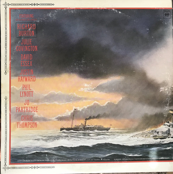 Jeff Wayne : Jeff Wayne's Musical Version Of The War Of The Worlds (LP)