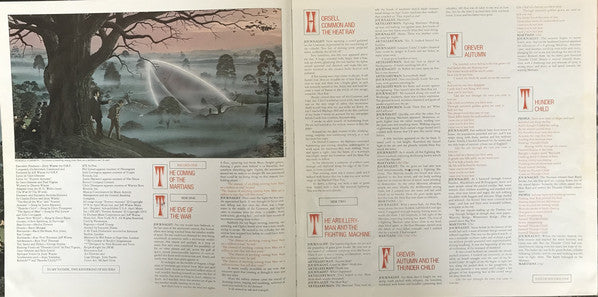 Jeff Wayne : Jeff Wayne's Musical Version Of The War Of The Worlds (LP)