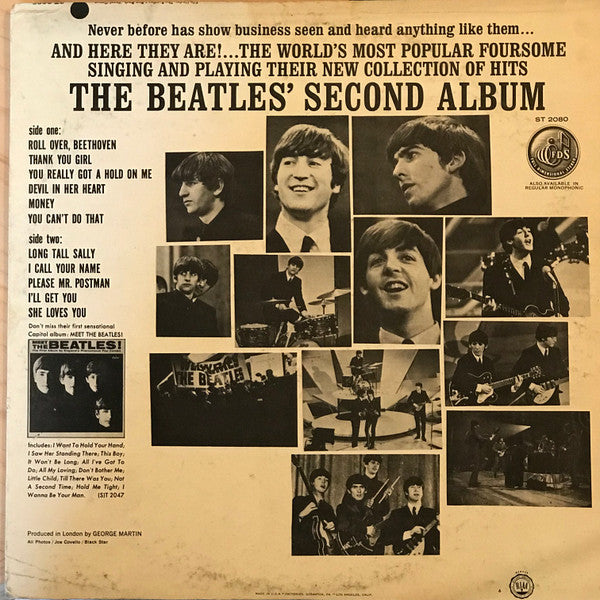 Beatles, The : The Beatles' Second Album (LP,Album,Reissue,Stereo)