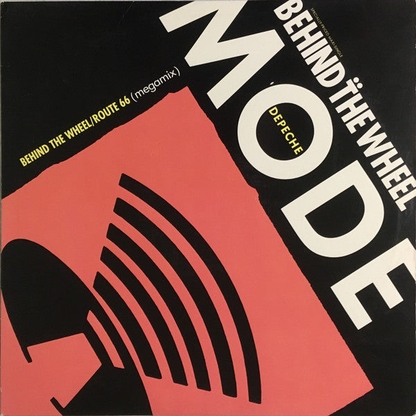 Depeche Mode : Behind The Wheel / Route 66 (Megamix) (12",33 ⅓ RPM,Maxi-Single)