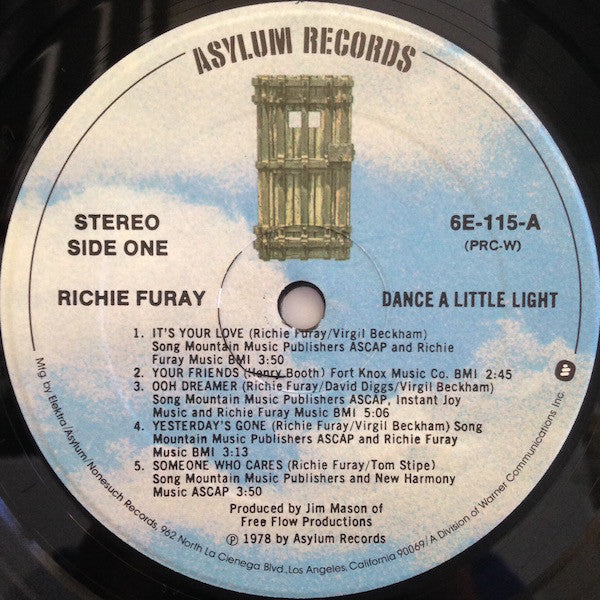 Richie Furay : Dance A Little Light (LP,Album)