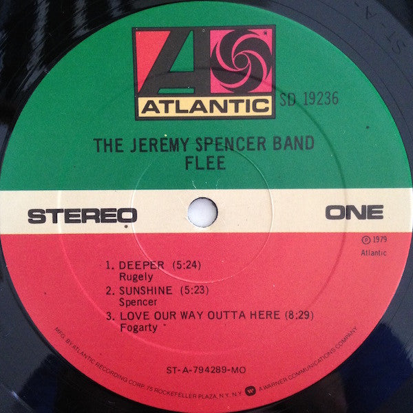 Jeremy Spencer Band, The : Flee (LP,Album)