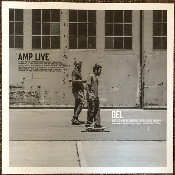 Del Tha Funkee Homosapien + AMP Live : Gate 13 (LP,45 RPM,Album)