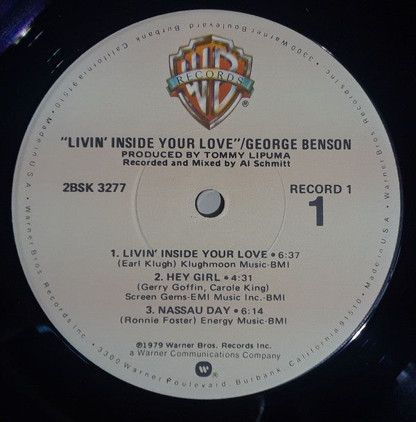George Benson : Livin' Inside Your Love (LP,Album)