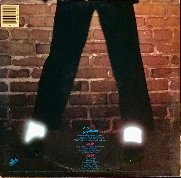 Michael Jackson : Off The Wall (LP,Album,Stereo)