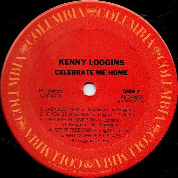 Kenny Loggins : Celebrate Me Home (LP,Album)