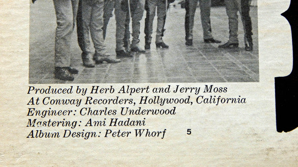 Herb Alpert & The Tijuana Brass : The Lonely Bull (LP,Album,Reissue,Stereo)