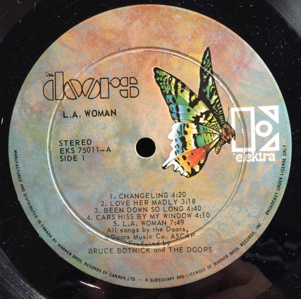 Doors, The : L.A. Woman (LP,Album,Stereo)