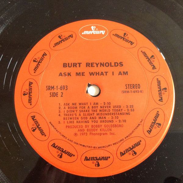 Burt Reynolds : Ask Me What I Am (LP,Album,Stereo)