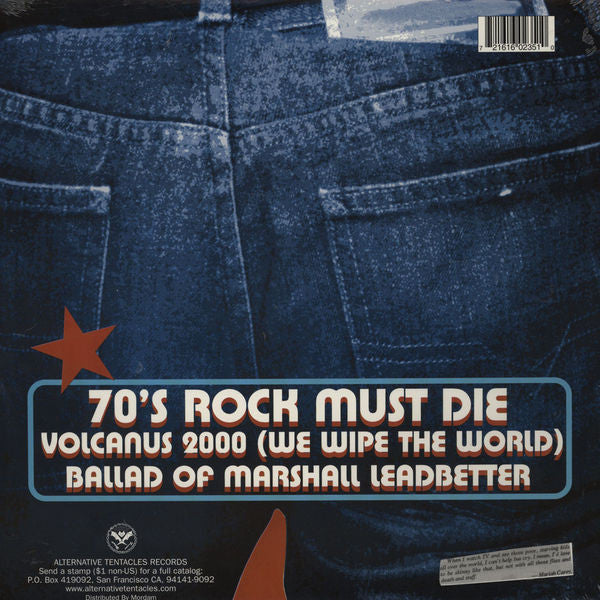 Lard : 70's Rock Must Die (12",45 RPM,EP)