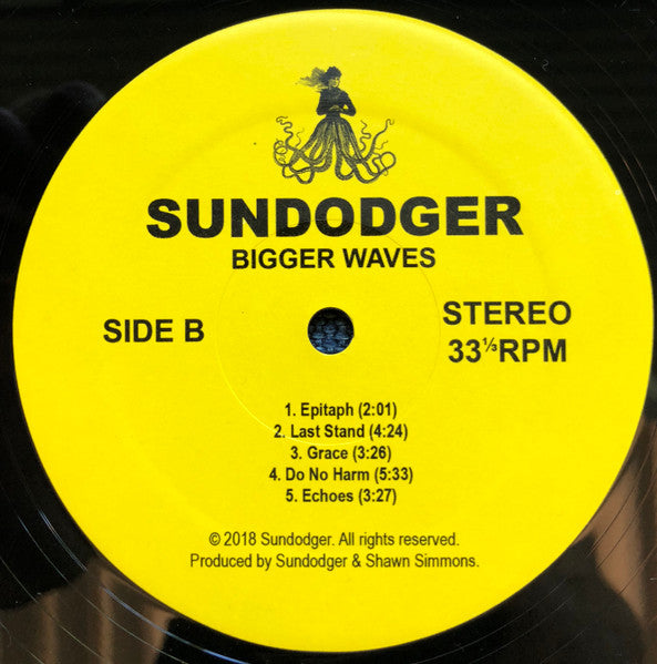 Sundodger : Bigger Waves (LP,Album)