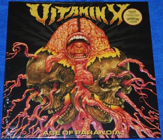 Vitamin X : Age Of Paranoia (LP,Album,Limited Edition)