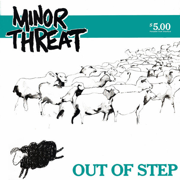 Minor Threat : Out Of Step (12",33 ⅓ RPM,EP,Remastered,Repress)