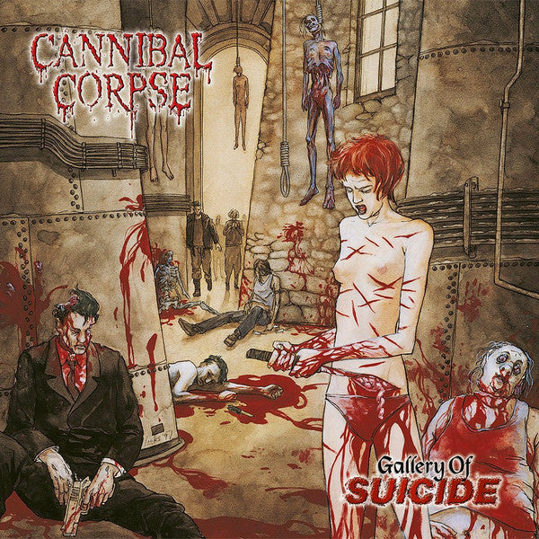 Cannibal Corpse : Gallery Of Suicide (LP,Album,Reissue,Remastered)