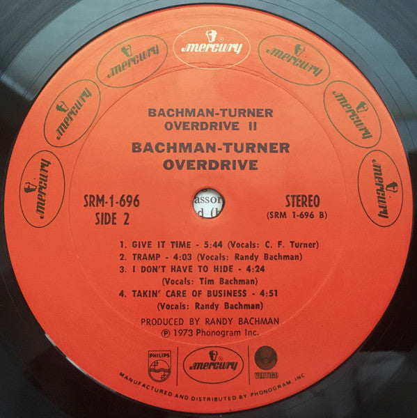 Bachman-Turner Overdrive : Bachman-Turner Overdrive II (LP,Album)