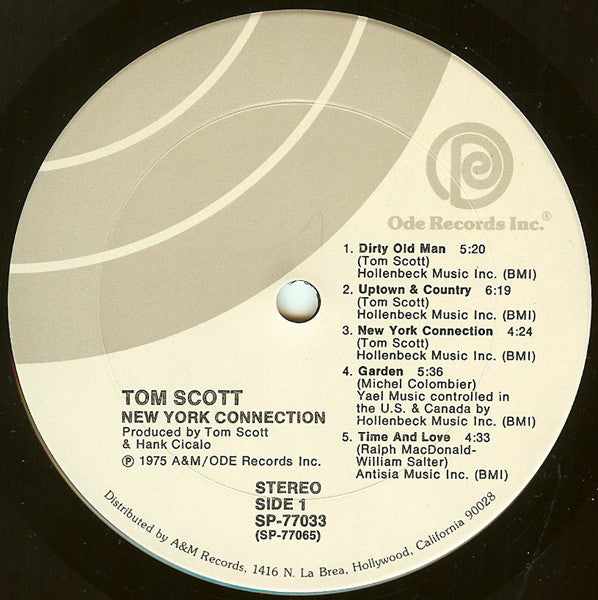 Tom Scott : New York Connection (LP,Album)