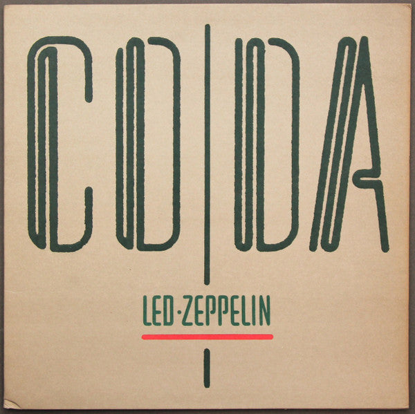 Led Zeppelin : Coda (LP,Album)