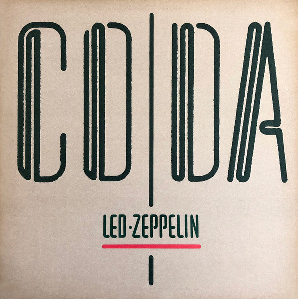 Led Zeppelin : Coda (LP,Album,Stereo)