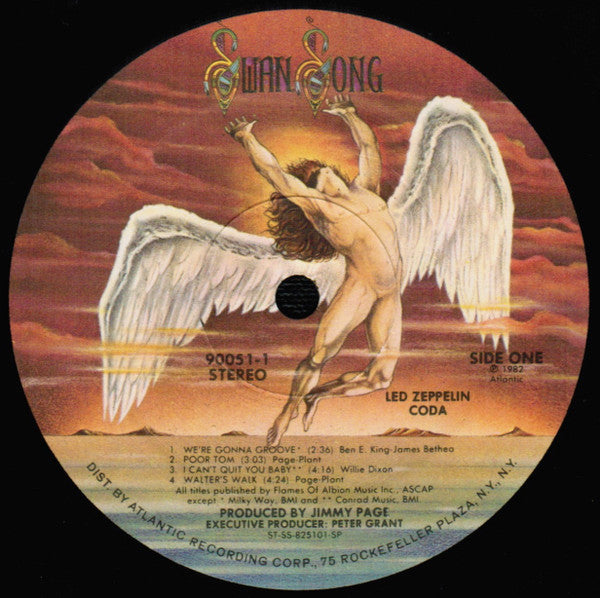 Led Zeppelin : Coda (LP,Album)