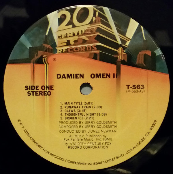 Jerry Goldsmith : Damien Omen II (LP,Album)