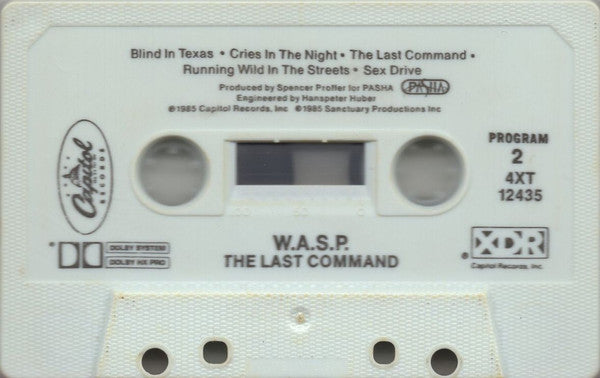W.A.S.P. : The Last Command (Album)