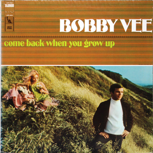 Bobby Vee : Come Back When You Grow Up (LP,Album,Stereo)