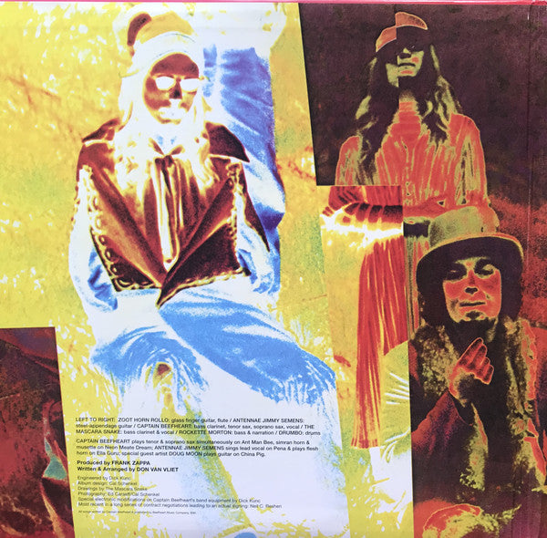 Captain Beefheart & Magic Band, The : Trout Mask Replica (LP,Album,Limited Edition,Reissue,Remastered,Special Edition)