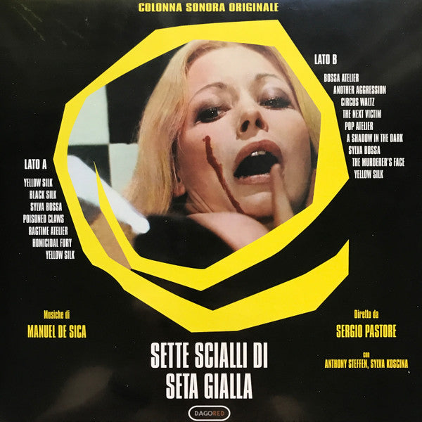 Manuel De Sica : Sette Scialli Di Seta Gialla (Colonna Sonora Originale) (LP,Album,Limited Edition)