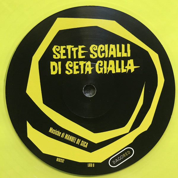 Manuel De Sica : Sette Scialli Di Seta Gialla (Colonna Sonora Originale) (LP,Album,Limited Edition)