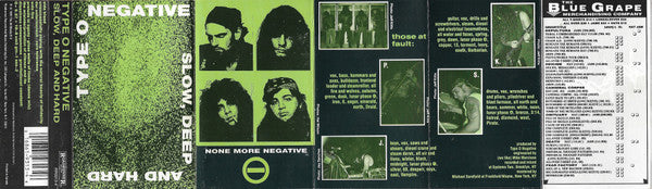 Type O Negative : Slow, Deep And Hard (Album,Stereo)